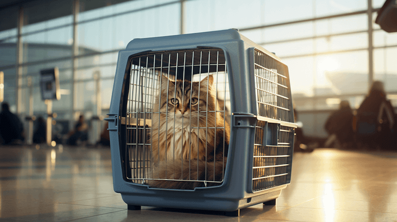 chat caisse transport